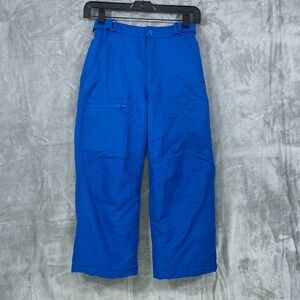 SWISS TECH Snow Pants Insulated Adjustable Waist Boys‎ Youth Small 6-7  Blue